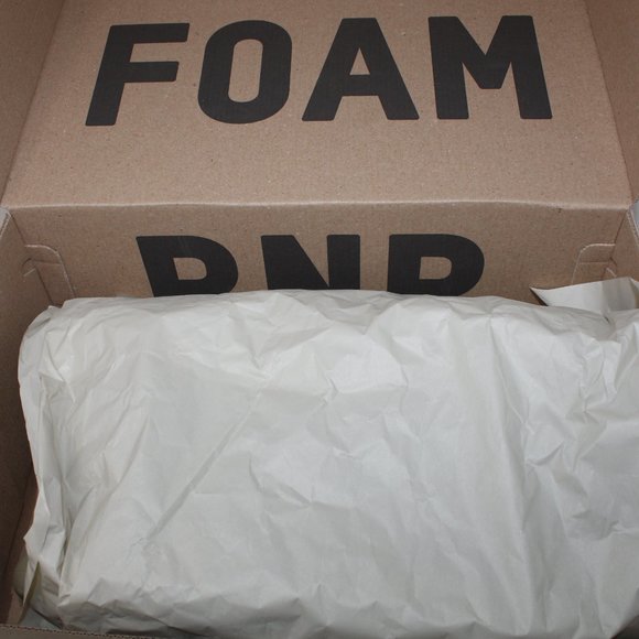 Yeezy Foam Runner RNNR NWT Men's 14 Stone Salt Slides Shoes Sandals GV6840 - Picture 11 of 14